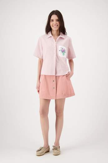 MIKI THUMB MINIA RICAMO PEACH