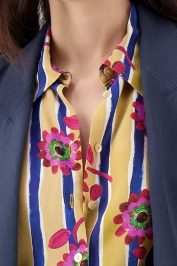 MIKI THUMB GRANDON SILK CAMEL