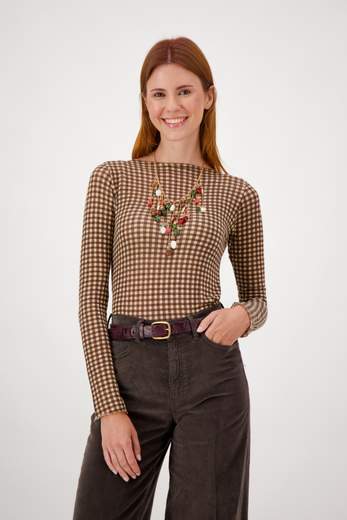 CROCHE' CR09488 T-SHIRT VICHY