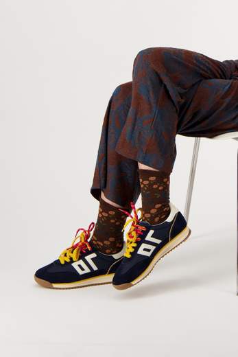 BACK 70 BACK70 JOGGER SPONGY NAVY/BUTTER