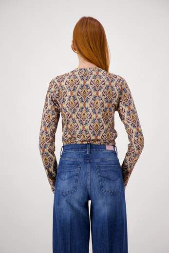 ANONYME 129 CAROLINE FELPATA STAMPA