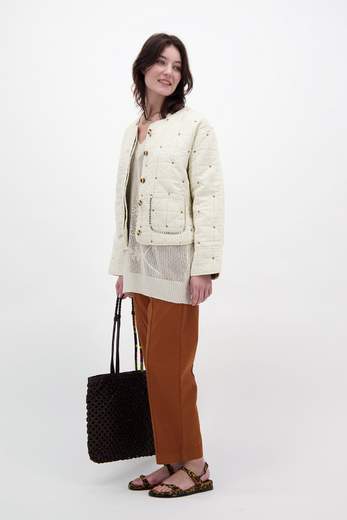 CROCHE' CR08323 GILET FIORE JAPAN