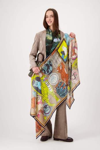 INOUI EDITIONS COLLECTIONNEUR PASTEL SCARF 70