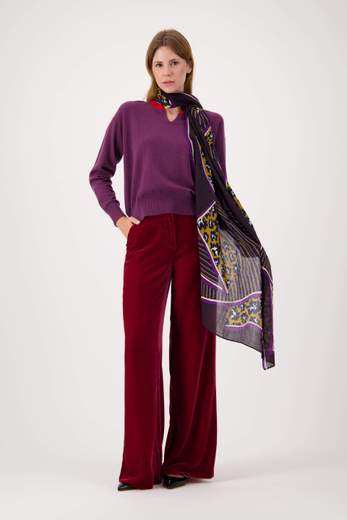 INOUI EDITIONS LOV PURPLE SCARF 70