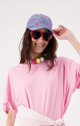 BIJOUX PARIS SUN HEARTS RED