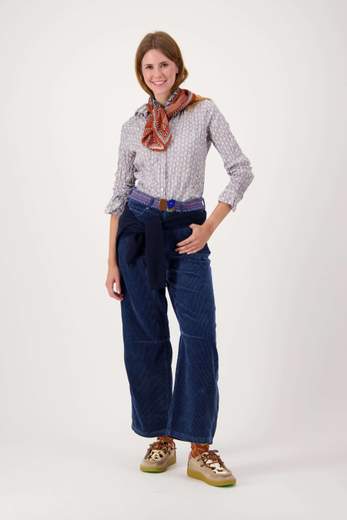 HOD BARREL VELOURS INDIGO
