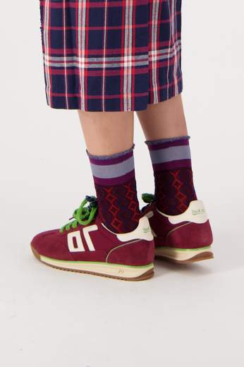 BACK 70 BACK70 JOGGER SPONGY NYLON  WINE