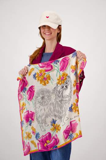 INOUI EDITIONS TOUTOU SQUARE 70 WHITE