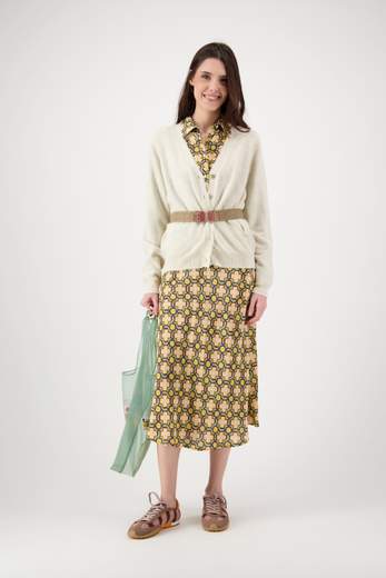 MIKI THUMB GRANDON SILK MUSTARD