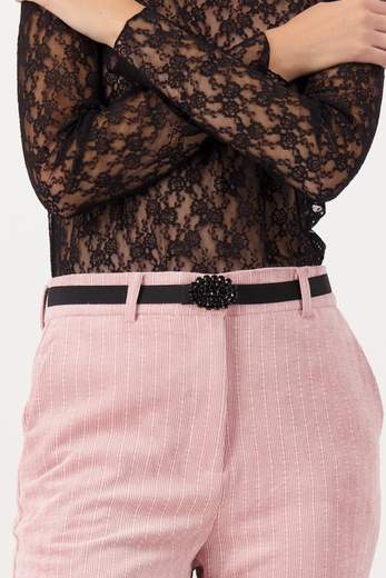 EXQUISITE J CN 1272 CINTURA NERO