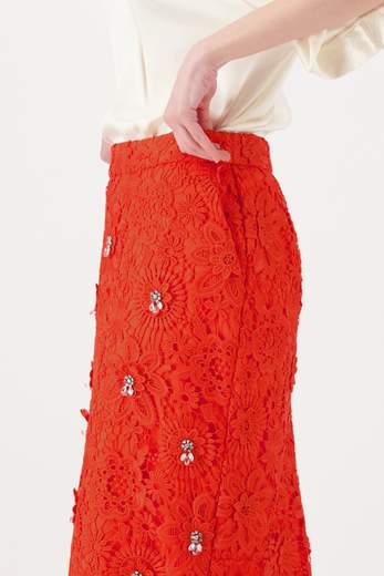 ESSENTIEL ANTWERP JOURGET LACE SKIRT
