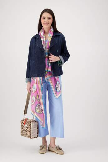 INOUI EDITIONS SCARF 100 CHANCE INOUI PINK