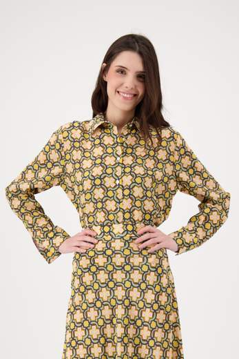 MIKI THUMB GRANDON SILK MUSTARD