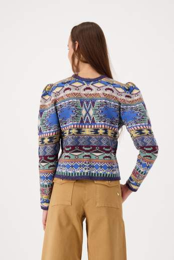 BA&SH MAJA CARDIGAN MULTICO