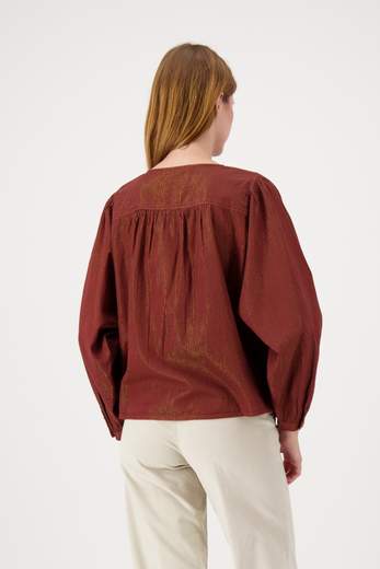 LEON & HARPER CASLEY TCL09 STRIPE BURGUNDY