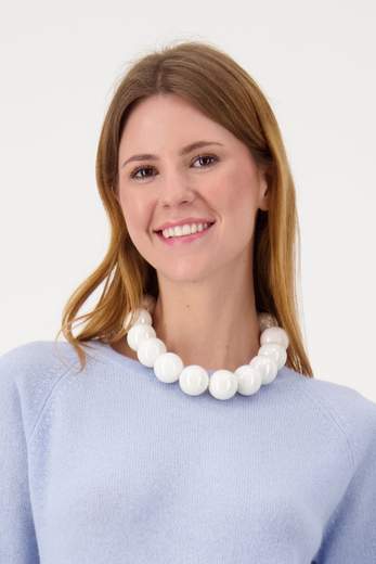 BIJOUX PARIS CO125 WHITE BOULES