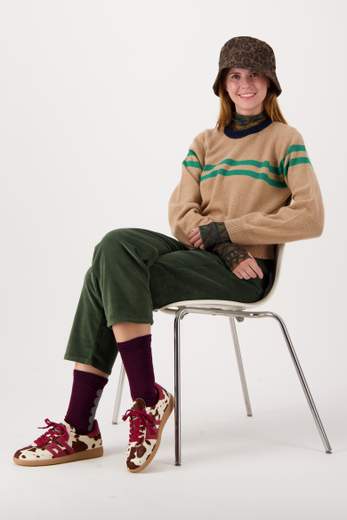 BACK 70 BACK70 CLOUD FUR COW MUCCA/RED 70