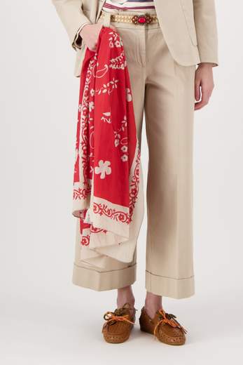 LEON & HARPER EMILIE AE15 BANDANAS RED