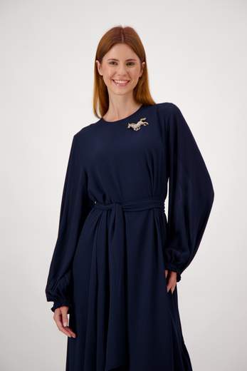 ESSENTIEL ANTWERP IFLOWER DRESS NAVY