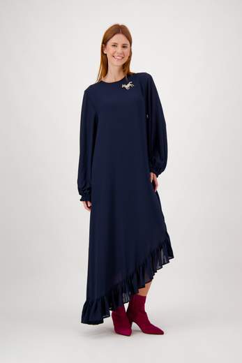 ESSENTIEL ANTWERP IFLOWER DRESS NAVY