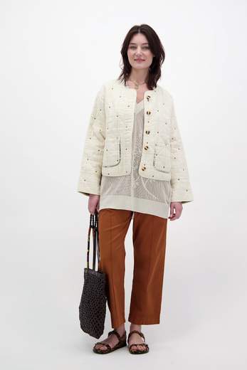 CROCHE' CR08323 GILET FIORE JAPAN