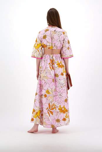 PLACE DU SOLEIL 103 DRESS CUTOUT
