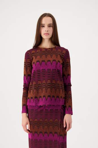 LUCE MADAGASCAR TRAPEZIO FUCSIA