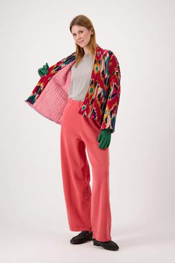 AMANDINE EX IKAT RED VELVET
