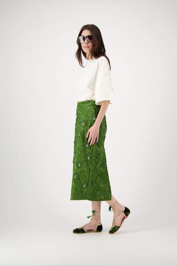 ESSENTIEL ANTWERP JOURGET PENCIL SKIRT GREEN