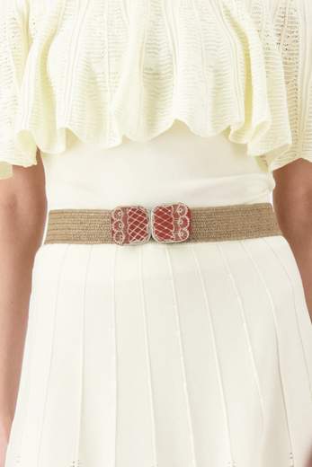BA&SH SERTA SKIRT ECRU