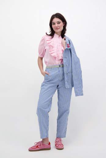 ESSENTIEL ANTWERP HAMADEUS RUFFLE SHIRT BA16