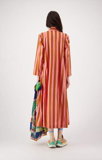 AMANDINE STRIPE LONG DRESS