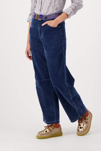 HOD BARREL VELOURS INDIGO