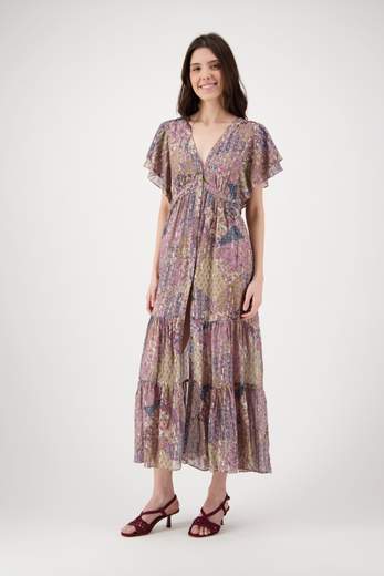 BA&SH PARETA DRESS ROSE