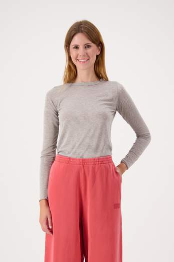 CROCHE' CR11603 T-SHIRT RIGHE GRIGIO