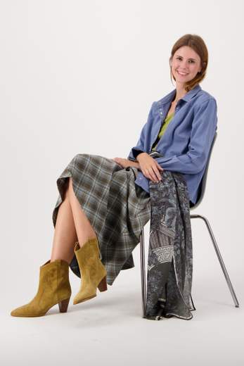 INOUI EDITIONS 1889 KAKI SCARF 80