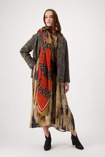 INOUI EDITIONS LOV ORANGE SCARF 70