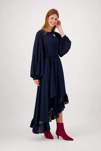 ESSENTIEL ANTWERP IFLOWER DRESS NAVY