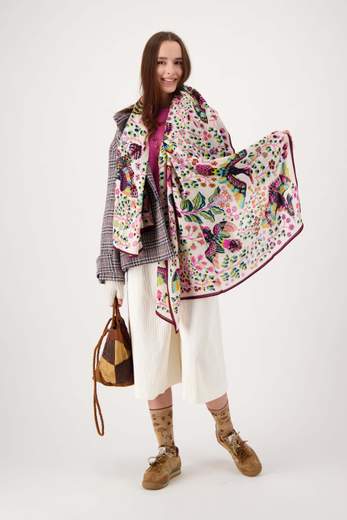 INOUI EDITIONS RENE PERROT PASTEL SCARF 100