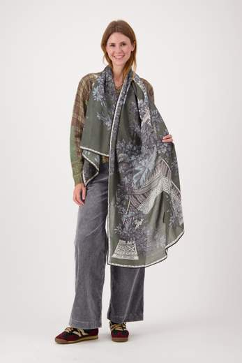 INOUI EDITIONS 1889 KAKI SCARF 80