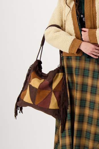 EN SHALLA ENSBAG49L00 MULTI SUEDE