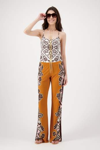 DELFINA LUISA BROWN FOULARD