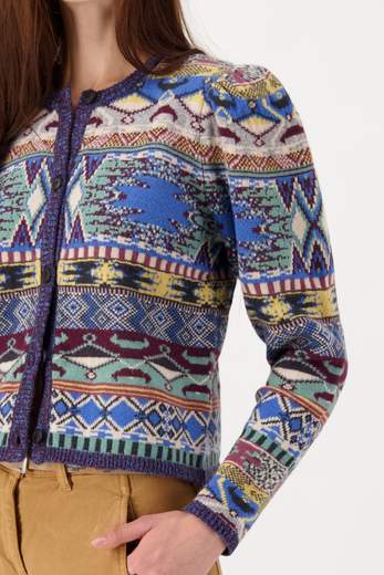 BA&SH MAJA CARDIGAN MULTICO