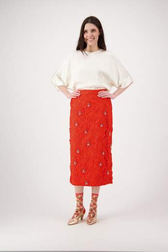 ESSENTIEL ANTWERP JOURGET LACE SKIRT