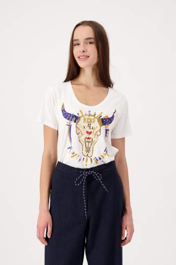 LEON & HARPER TIZIA JC03 COW WHITE