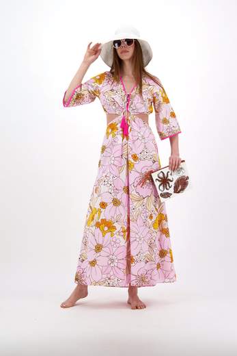 PLACE DU SOLEIL 103 DRESS CUTOUT