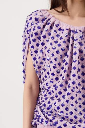 ESSENTIEL ANTWERP JOCELYN TOP MAUVE