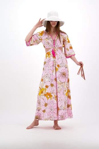 PLACE DU SOLEIL 103 DRESS CUTOUT