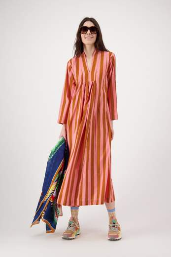AMANDINE STRIPE LONG DRESS