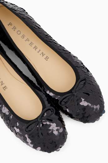 PROSPERINE 26OO/YNR FLAT SHOES PAILLETTES